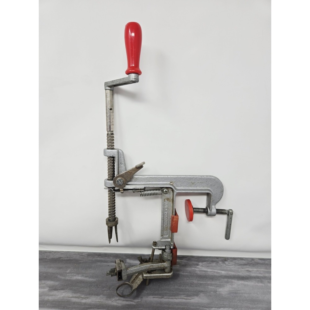 Pampered Chef Apple Peeler Corer Slicer Table Clamp Kitchen Food Prep Canning